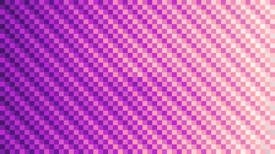 Trama fina de píxeles en tonos rojo y púrpura con barrido diagonal, video loop VJ para escenario de iglesia