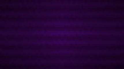 Trama fina de píxeles en tonos violeta y morado con bandas partidas, video loop VJ para escenario de iglesia