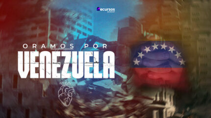 Gráfico horizontal optimizado para publicaciones cristianas sobre Venezuela
