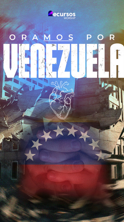Template para historias de Instagram con mensaje de fe por Venezuela