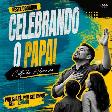 Modelo de Publicação nas Redes para o Dia dos país | Estilo Vibrante 1:1 Canva — miniatura, 1:1