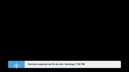 Arctic Light Anuncio Lower Third para Streaming de Iglesia