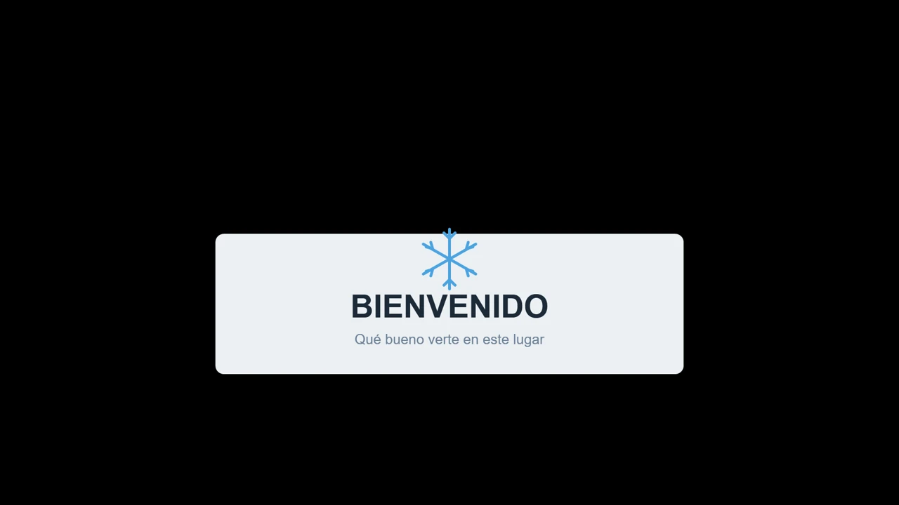 Arctic Light Bienvenida Plantilla vMix para Iglesia