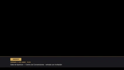 Charcoal Gold Anuncio Church Streaming Lower Third