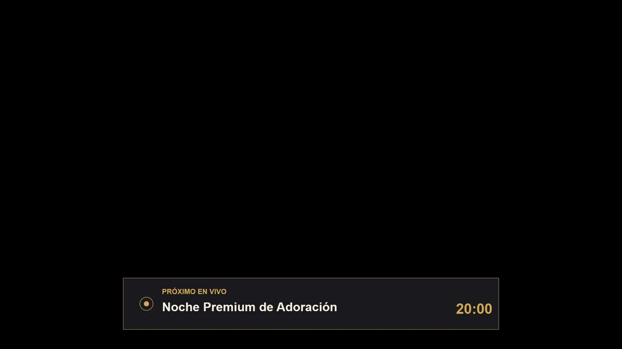 Charcoal Gold ProximoEnVivo vMix Title