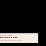Coral Sunrise Cumpleaños vMix Lower Third