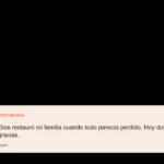 Coral Sunrise Testimonio Streaming Title