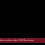 Crimson Bold Anuncio Lower Third para Iglesia
