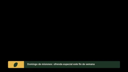 Forest Deep Anuncio Overlay para Transmisión Cristiana