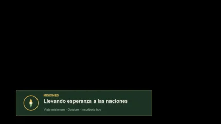 Forest Deep Misiones vMix Title