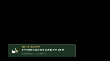 Forest Deep Servicio Título Animado para vMix