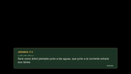 Forest Deep Versículo vMix Lower Third