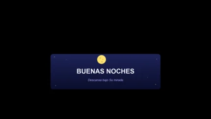 Indigo Night Cierre vMix Lower Third
