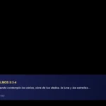 Indigo Night Versículo Church Streaming Lower Third