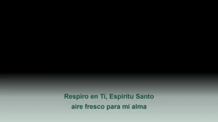 Mint Fresh Letra Lower Third para Streaming de Iglesia