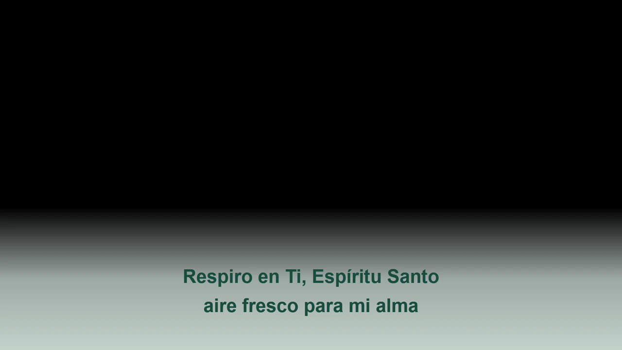 Mint Fresh Letra Lower Third para Streaming de Iglesia