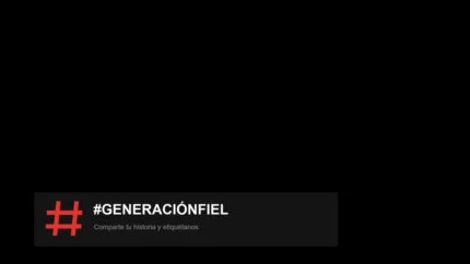 Mono Bold Hashtag Lower Third para Streaming de Iglesia