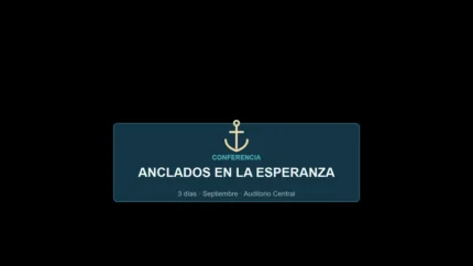 Ocean Mist Conferencia Título Animado para vMix