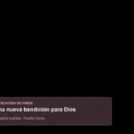Rose Gold Dedicación Lower Third para Streaming de Iglesia