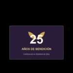 Royal Worship Aniversario Lower Third para Streaming de Iglesia