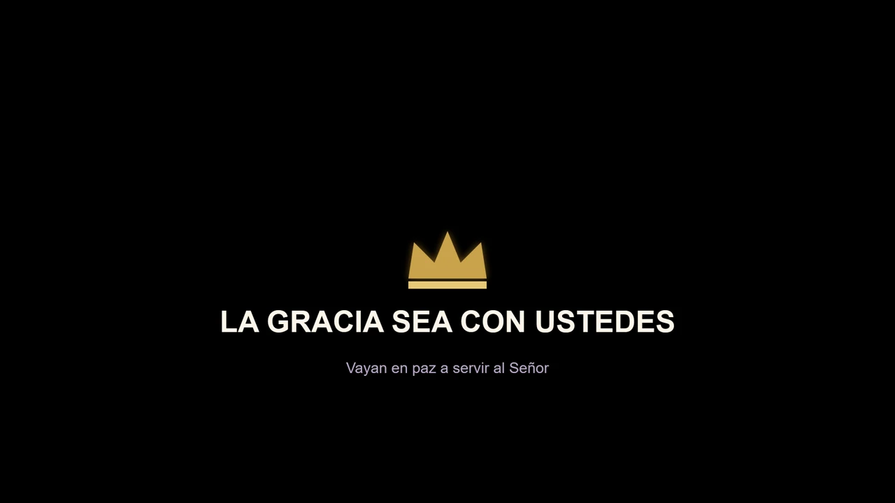 Royal Worship BendiciónFinal Título para Culto en Vivo