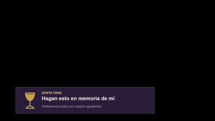 Royal Worship Comunión Streaming Title