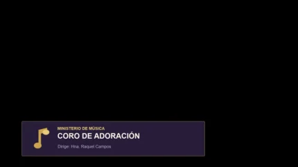 Royal Worship Coro Lower Third para Iglesia