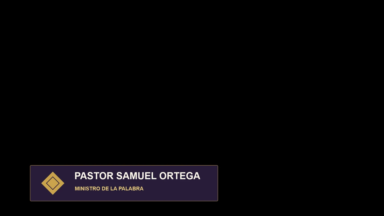 Royal Worship Predicador vMix Lower Third