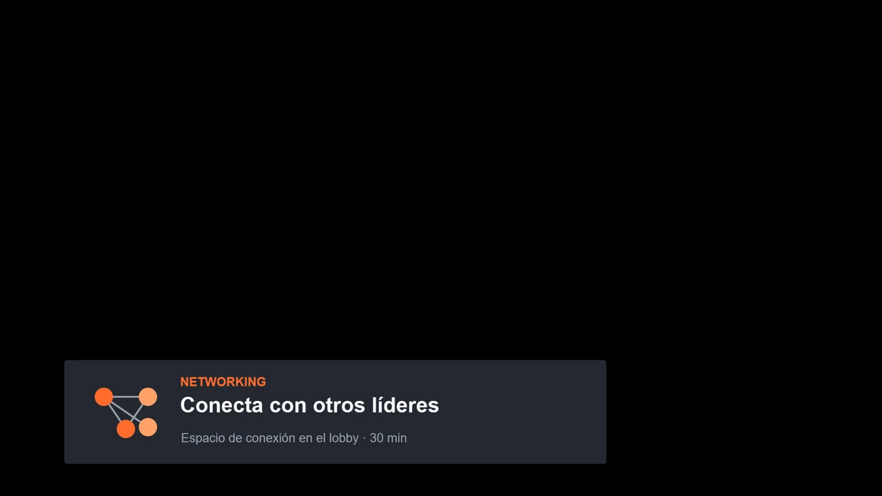Slate Pro Networking Lower Third para Streaming de Iglesia
