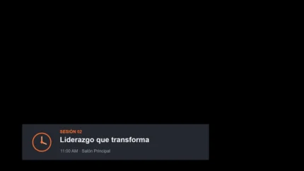 Slate Pro Sesión Church Streaming Lower Third