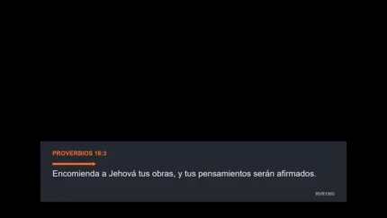 Slate Pro Versículo Streaming Title