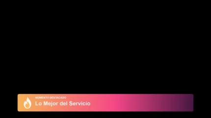 Sunset Gradient Destacado Plantilla vMix para Iglesia