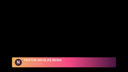 Sunset Gradient Predicador Church Streaming Lower Third