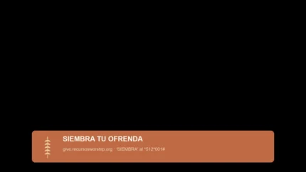 Terracotta Clay Donaciones Church Streaming Lower Third