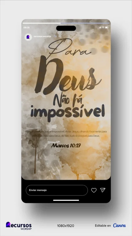 Design de Frase de Aquarela Moderna para Inspiração | Estilo Minimalista Vertical para Stories PSD — mockup, 9:16