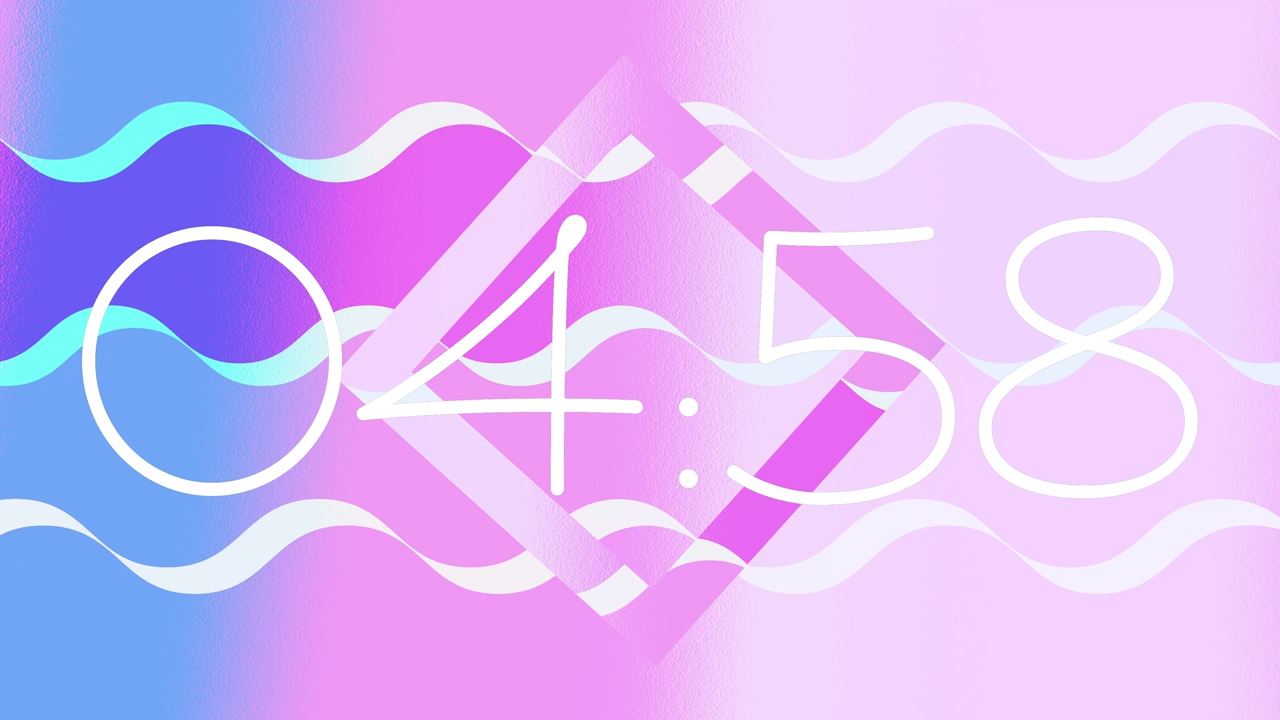 Countdown – Dreamwave Lines – Wavy Square