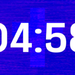 Countdown - Electric Azure Blue - Intersection Cross