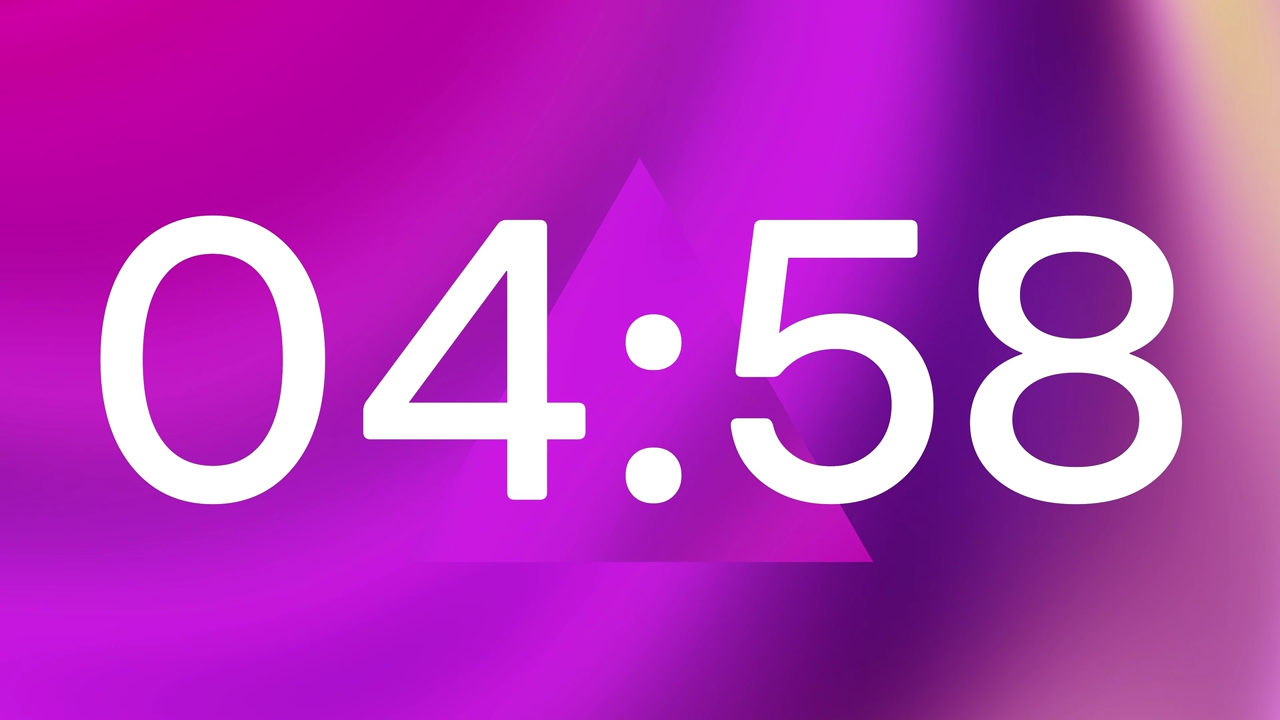 Countdown – Cosmic Violet – Violet Triangle