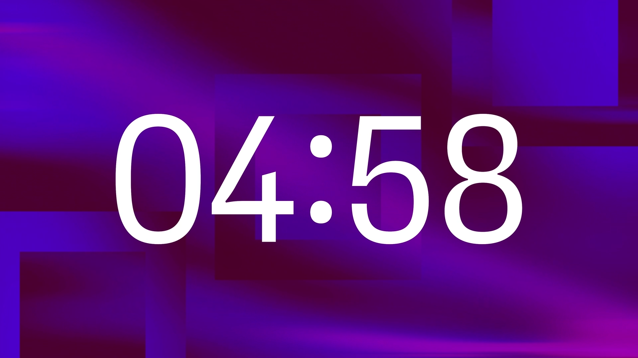 Countdown – Electric Aura – Pixel Mosaic