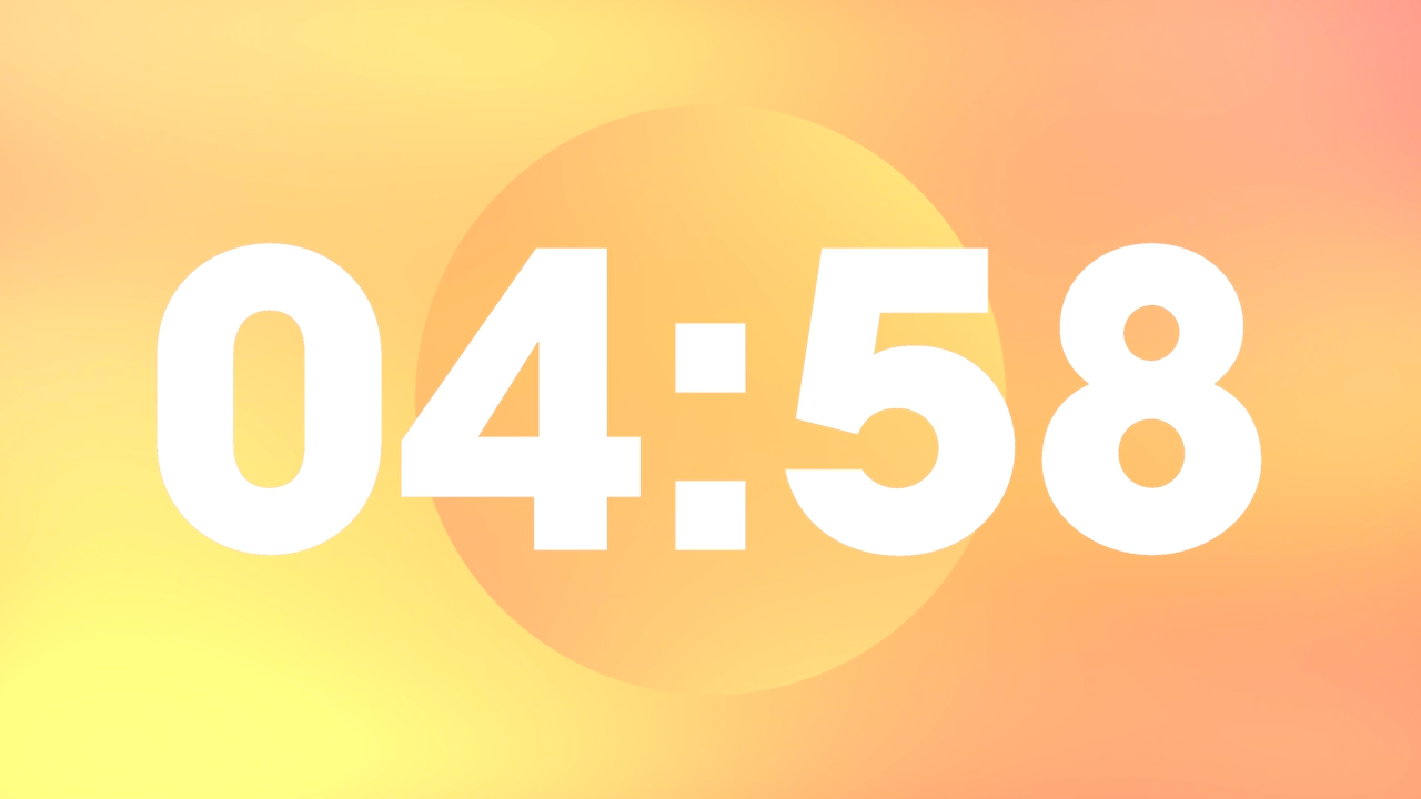 Countdown – Golden Hour – Solar Disc