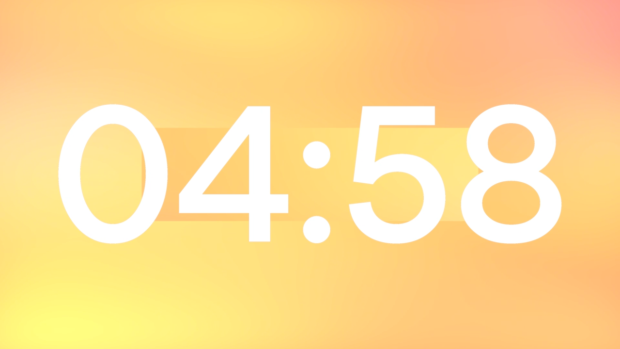 Countdown – Golden Hour – Golden Bar