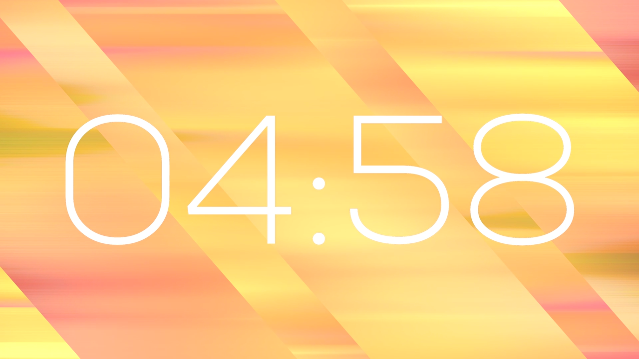 Countdown – Sunrise Serene – Diagonal Shift