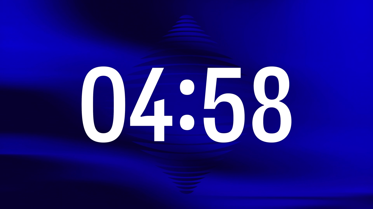 Countdown – Sapphire Streams Blue – Prismatic Depths