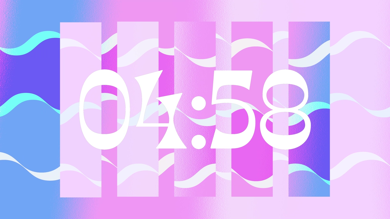 Countdown – Dreamwave Lines – Pastel Bars