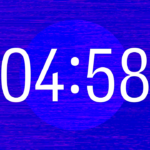 Countdown - Electric Azure Blue - Azure Sphere