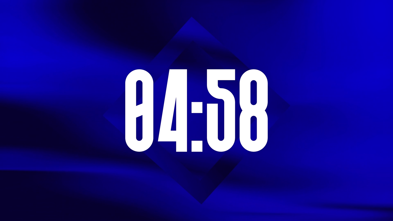 Countdown – Sapphire Streams Blue – Blue Nebulae