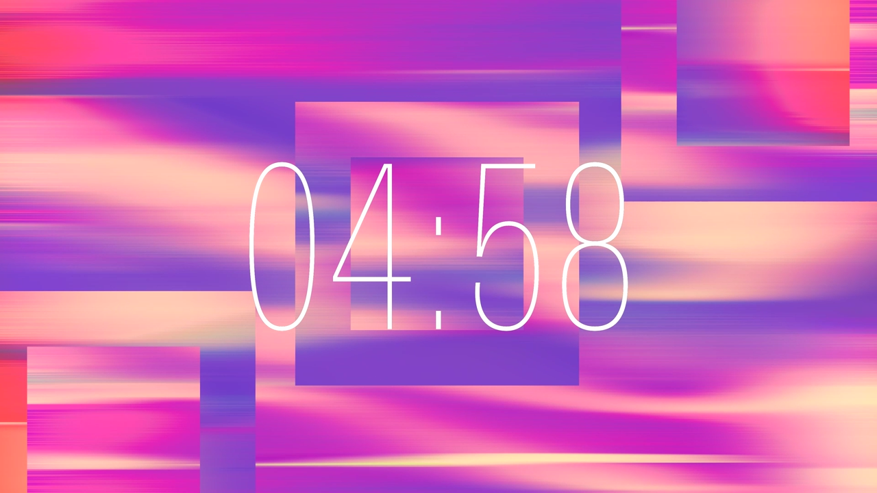 Countdown – Vaporwave Velocity – Geometric Maze