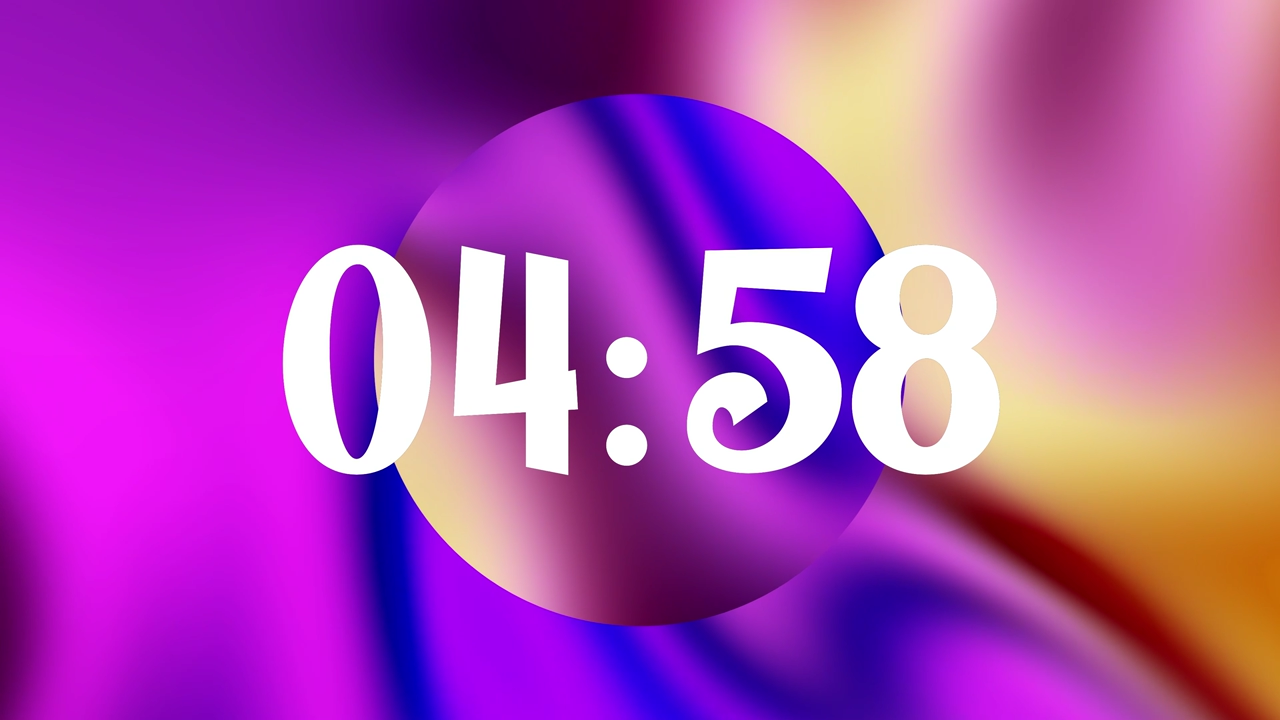 Countdown – Cosmic Violet – Nebula Orb