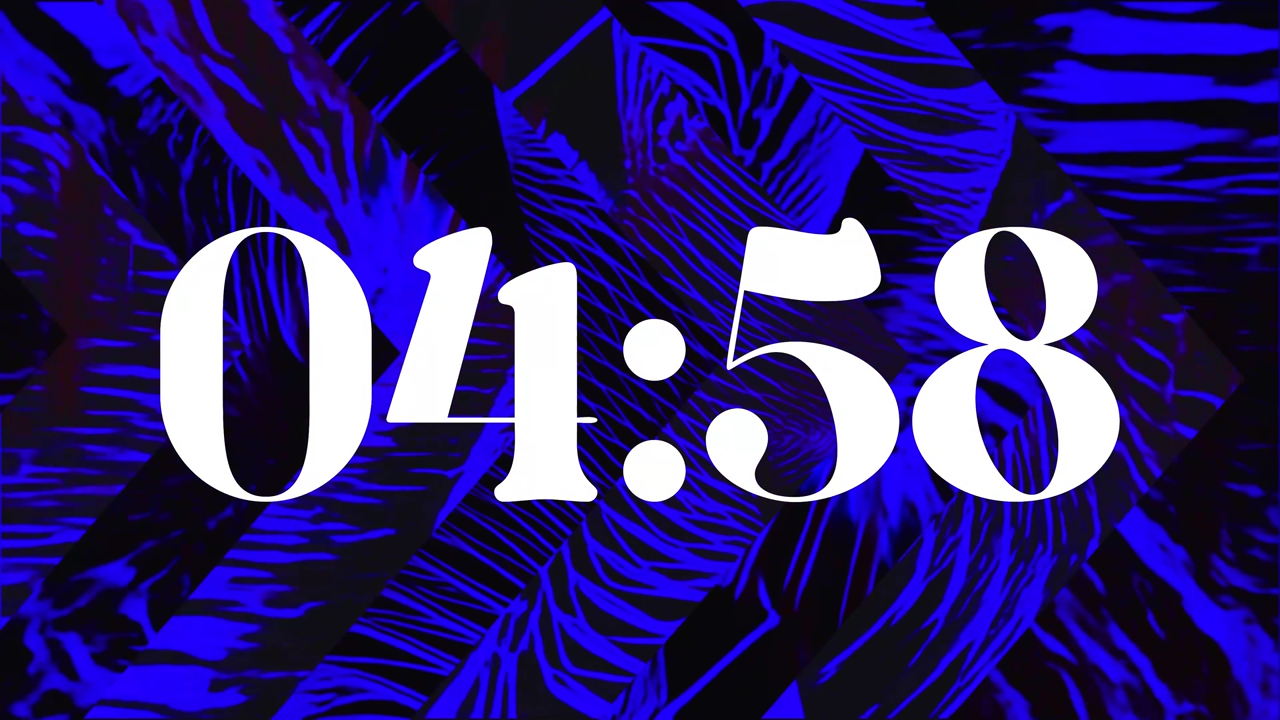 Countdown – Deep Blue Abyss – Indigo Bar