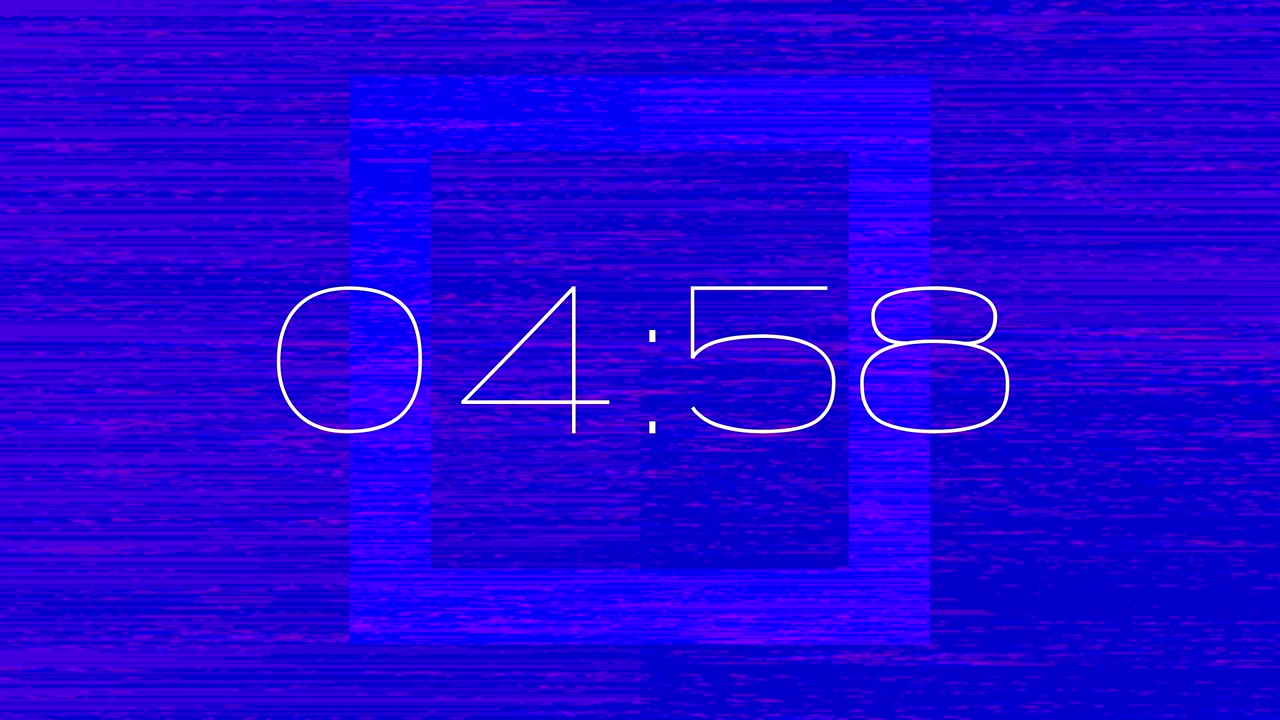 Countdown – Electric Azure Blue – Threshold
